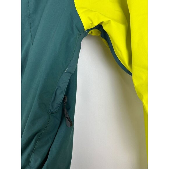 Volcom Industrial Mens S Thermonite 10,000MM Let It Storm Dark Green Snow Jacket - Picture 11 of 16